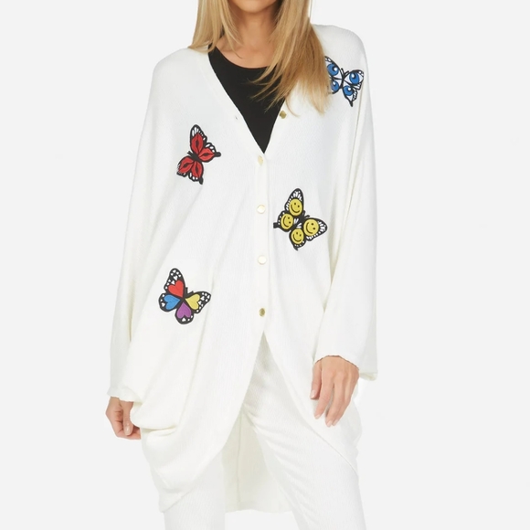 LAUREN MOSHI Butterfly Cardigan - Picture 3 of 9